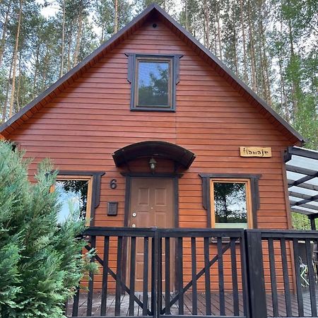 Domek Caloroczny Hawaje Nad Jeziorem Kazub Цецьорка Екстер'єр фото