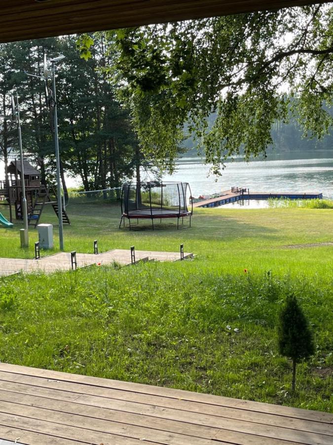 Domek Caloroczny Hawaje Nad Jeziorem Kazub Цецьорка Екстер'єр фото