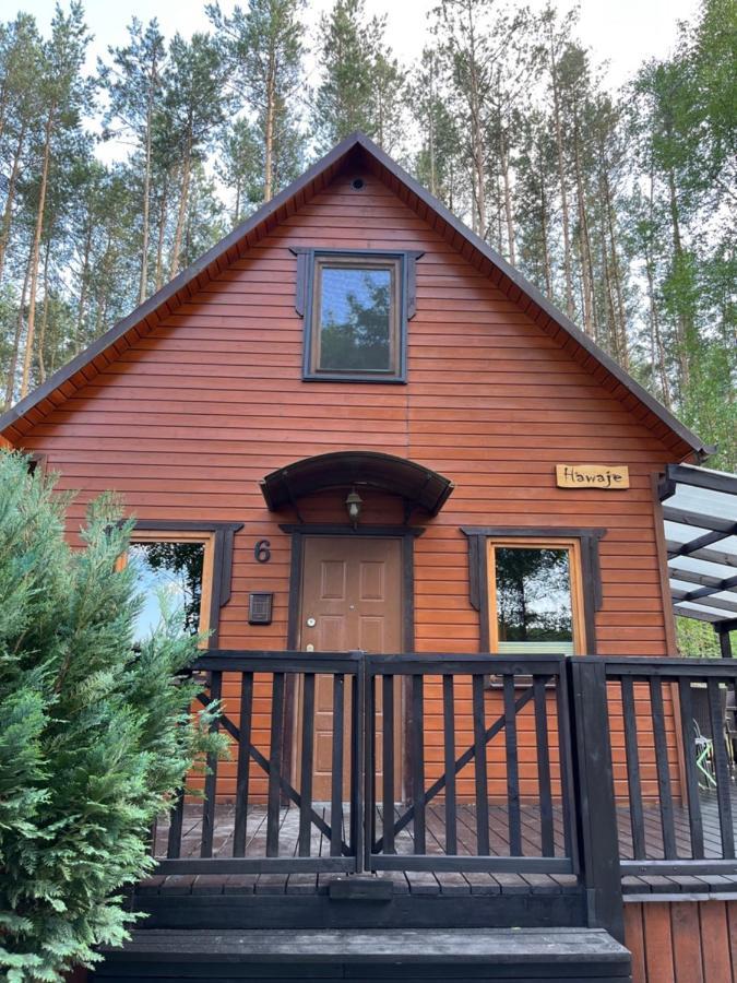 Domek Caloroczny Hawaje Nad Jeziorem Kazub Цецьорка Екстер'єр фото