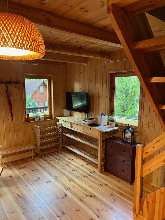 Domek Caloroczny Hawaje Nad Jeziorem Kazub Цецьорка Екстер'єр фото