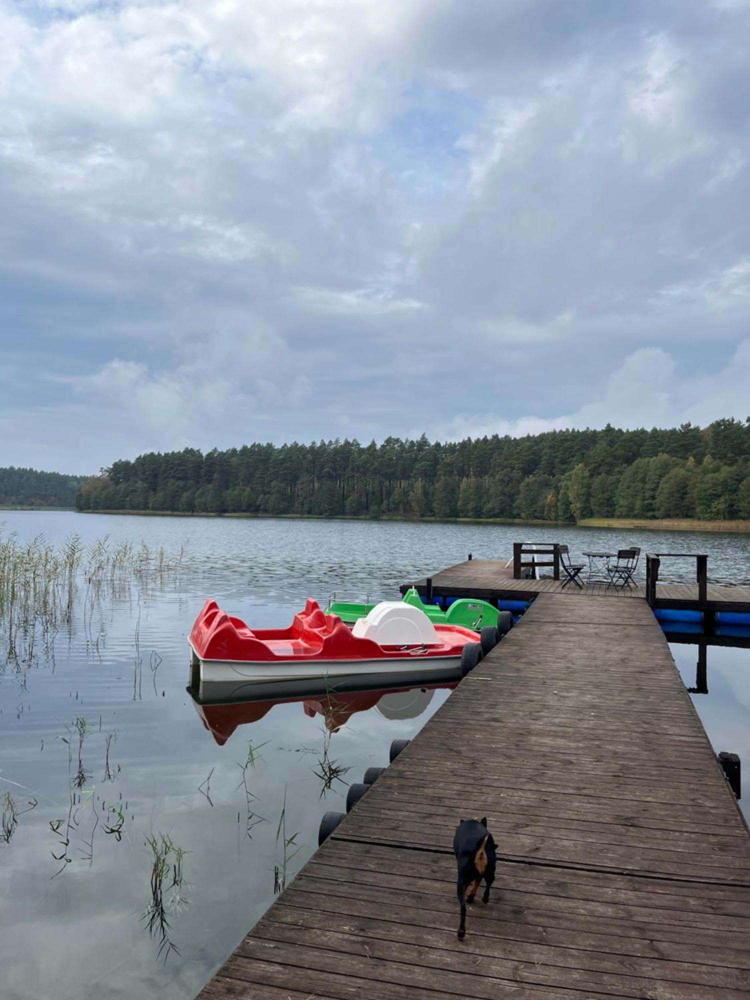 Domek Caloroczny Hawaje Nad Jeziorem Kazub Цецьорка Екстер'єр фото