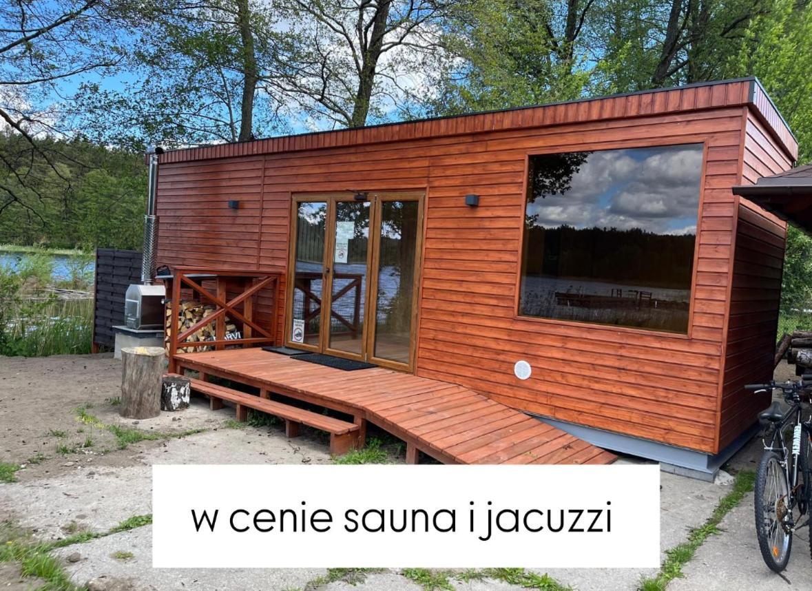 Domek Caloroczny Hawaje Nad Jeziorem Kazub Цецьорка Екстер'єр фото